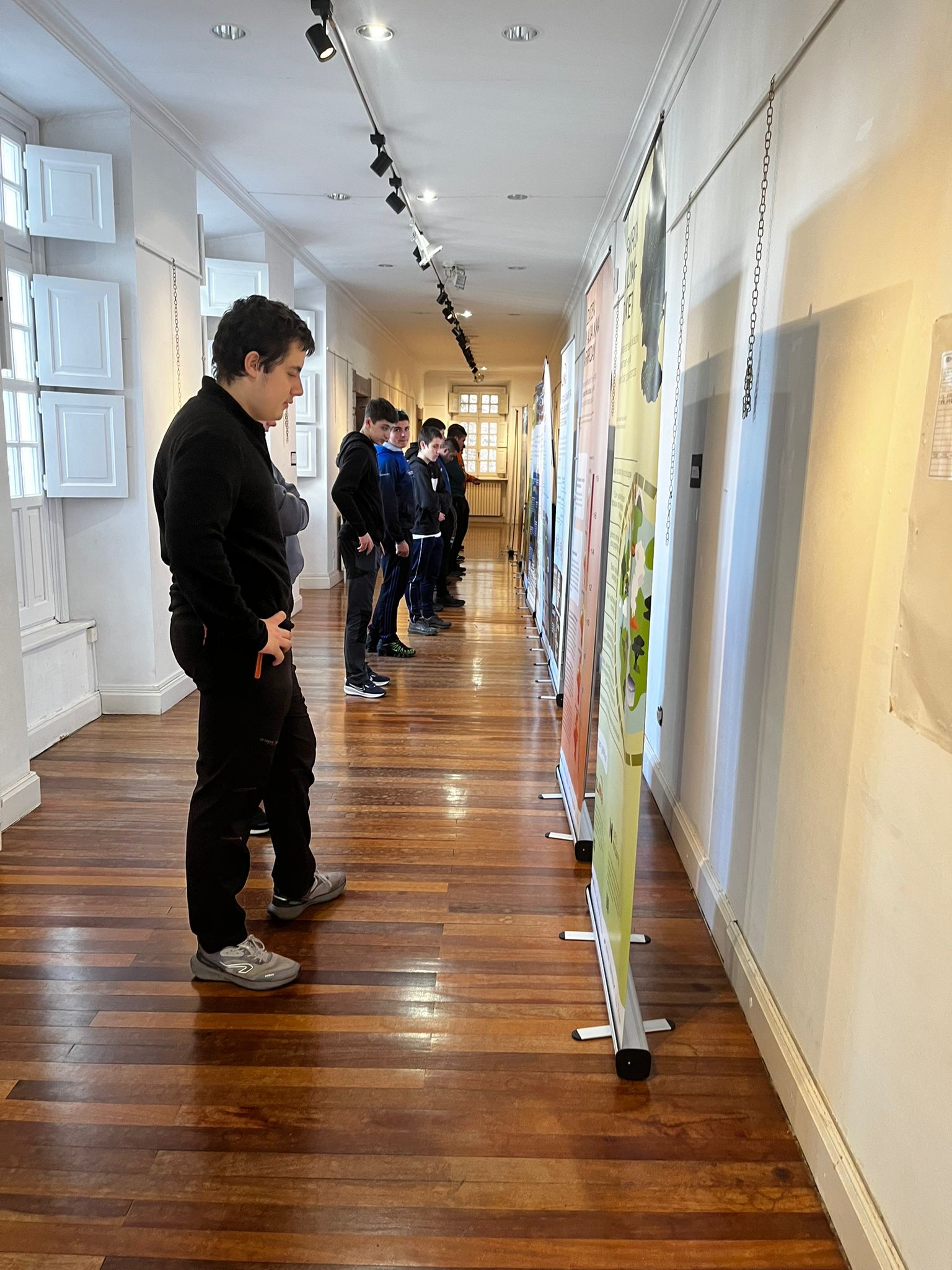 Erdi Mailako Mekanizatuko ikasleak Klima aldaketaren inguruko erakustaldian egon dira